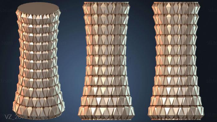 Вазы Ваза Граненая Широкая