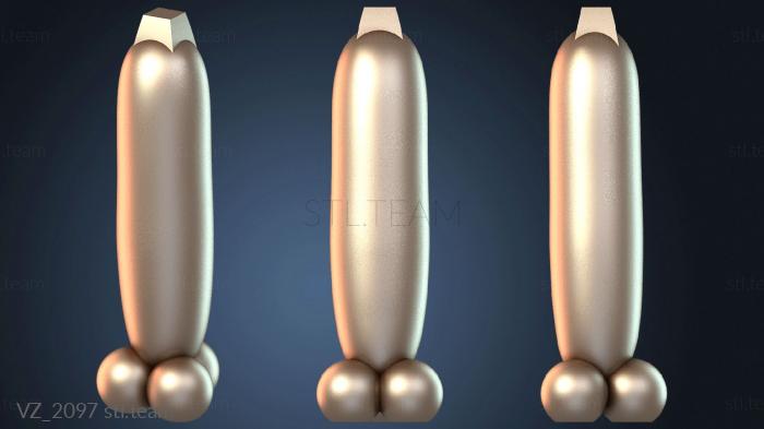 Вазы Меч из воздушных шаров B