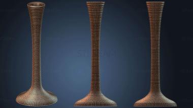 3D модель Подставка для свечей Flow длинная (STL)