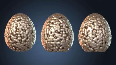 3D модель Пушистое яйцо (STL)