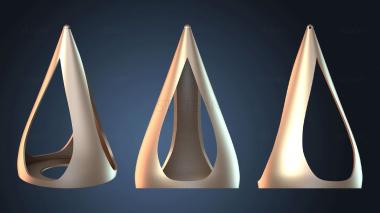 3D model Hanging Vase Top (STL)