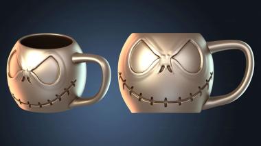 3D модель Кружка Джека Скеллингтона (STL)