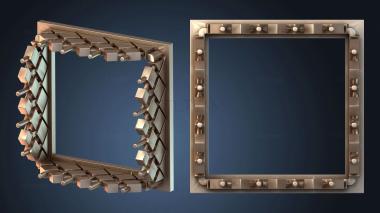 3D модель Японская занавеска для святилища Микоси (STL)