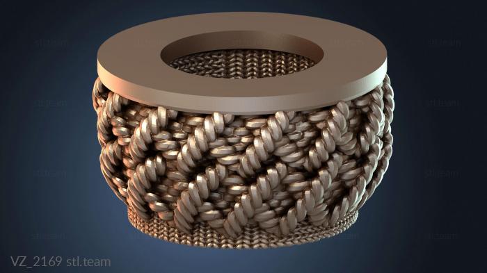 Вазы Вязаная подставка для покебола