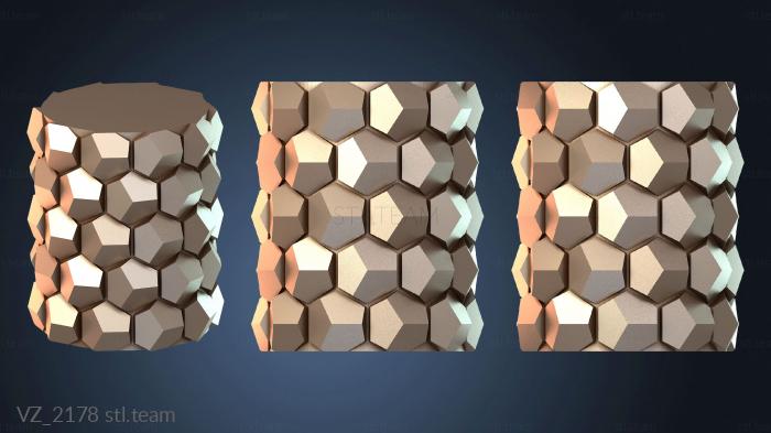 Вазы Ламповые соты Ремикс