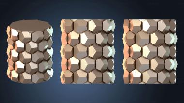 3D модель Ламповые соты Ремикс (STL)