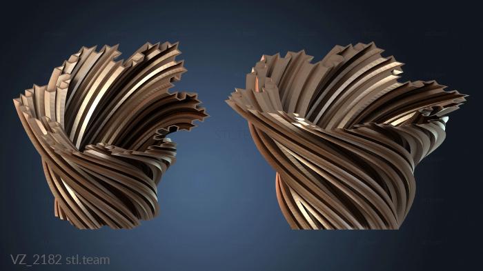 Вазы Лампа Кох Снежинка