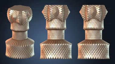 3D модель Ваза для булавы (STL)