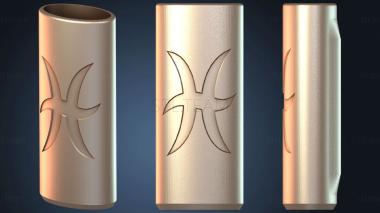 3D model Magnet Case Pisces (STL)