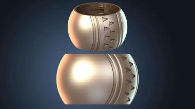 3D model Ornament Tree Pattern (STL)