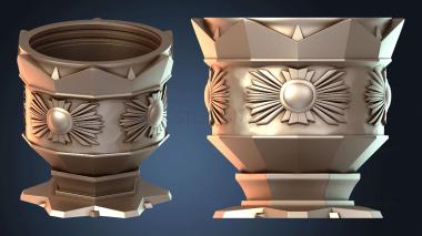 3D модель Коробка для игральных костей Паладина (STL)