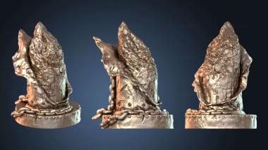 3D model Prison Column Broken (STL)