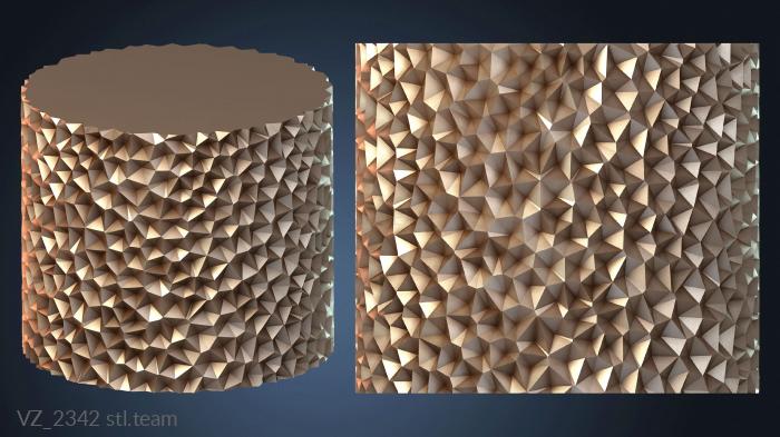 Пиритовый горшок Вороного