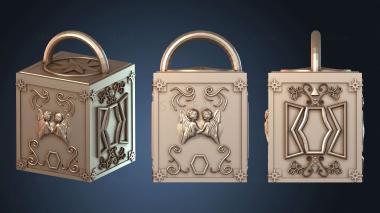 3D модель Брелок Saint Seiya Близнецы (STL)