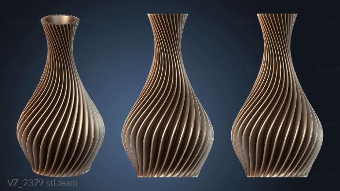 Вазы Спиральная ваза Flow