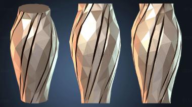 3D model Spiral Vase Yellow (STL)