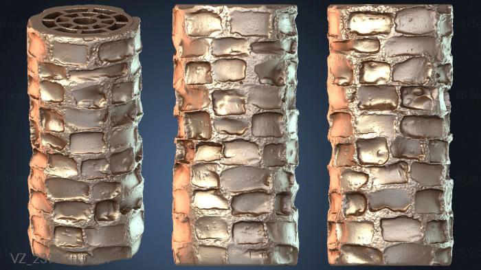 Вазы Текстурный валик для булыжника