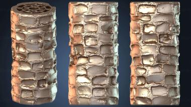 3D модель Текстурный валик для булыжника (STL)