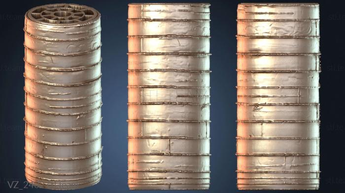 Вазы Текстурный валик для деревянных досок