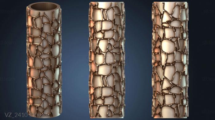 Вазы Текстурный валик с мелкими камнями