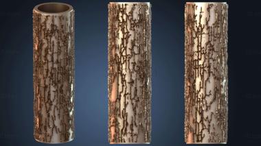 3D модель Трещины текстурного валика заостренные (STL)