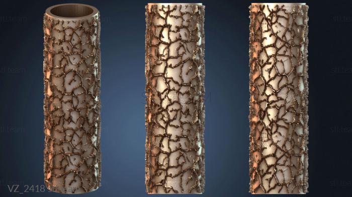 Вазы Текстура Валик Трещины Грубые