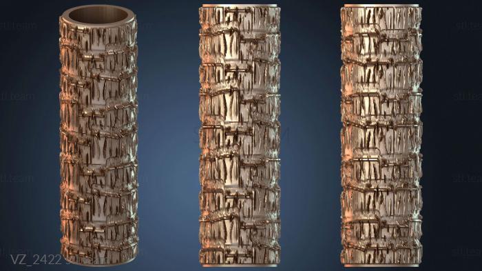 Вазы Текстурная рулонная черепица