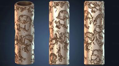 3D model Texture Roller Skulls (STL)