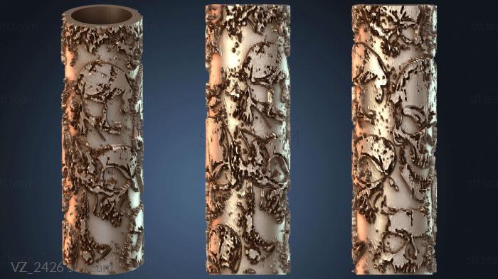 Вазы Текстура Роликовые Черепа Вариант