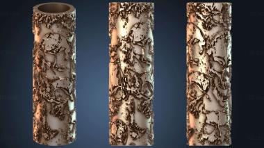 3D модель Текстура Роликовые Черепа Вариант (STL)