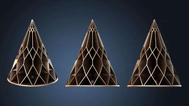 3D модель Деревья Алмаз (STL)