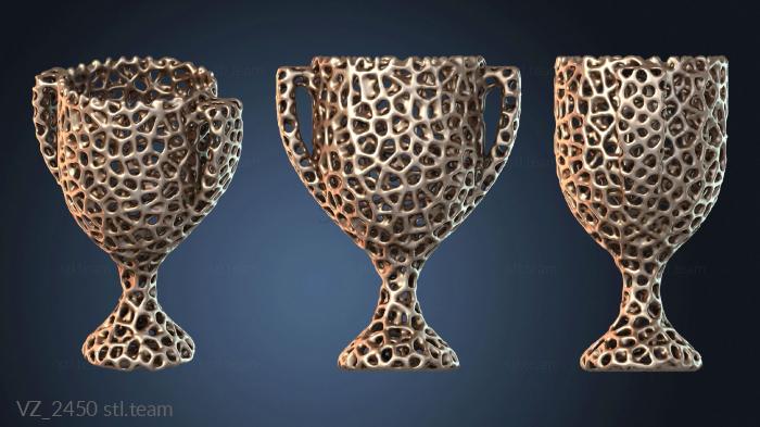 Вазы Трофейный кубок Флорал Вороной