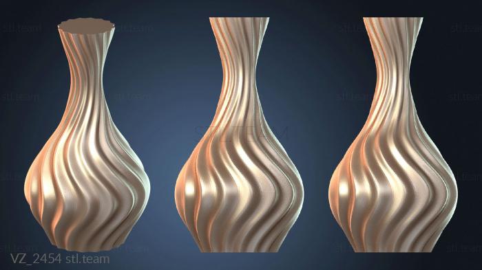 Вазы Извилистая ваза спираль