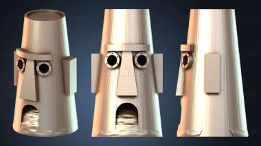 3D модель Ультимативная тарелка для аквариума в стиле Спанч Боба (STL)