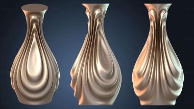 3D модель Ваза резная (STL)