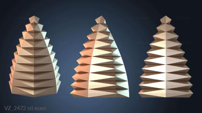 Вазы Ваза конусообразная заостренная