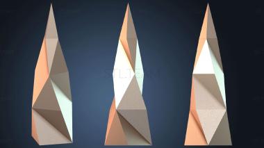 3D модель Ваза Конус X (STL)