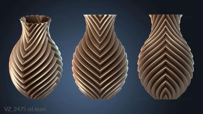 Вазы Ваза Крест Спираль