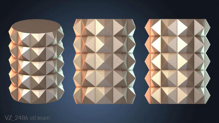 Вазы Ваза Цилиндр Двойной