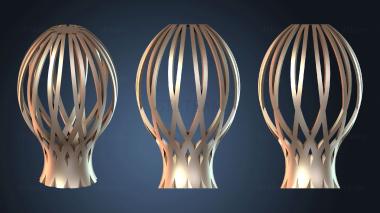 3D model Vase Diamond Cage (STL)