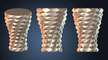 3D модель Ваза стеклянная (STL)