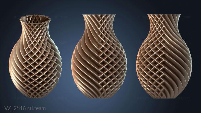 Вазы Ваза Двуликая Спираль