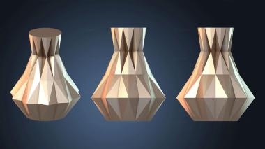 3D модель Ваза глазурованная (STL)