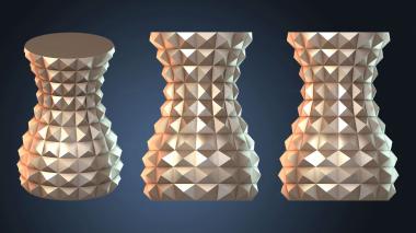 3D модель Ваза Мраморная (STL)