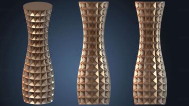 3D модель Ваза наклонная (STL)