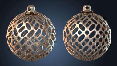 3D модель Рождественский глобус (STL)