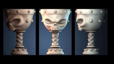 3D model Bloody challace (STL)