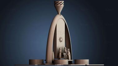 3D model Nativity Scene Sculpture (STL)
