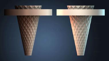 3D model Diamond Pattern Column (STL)