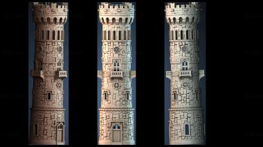 3D model Fantasy Watchtower Model (STL)